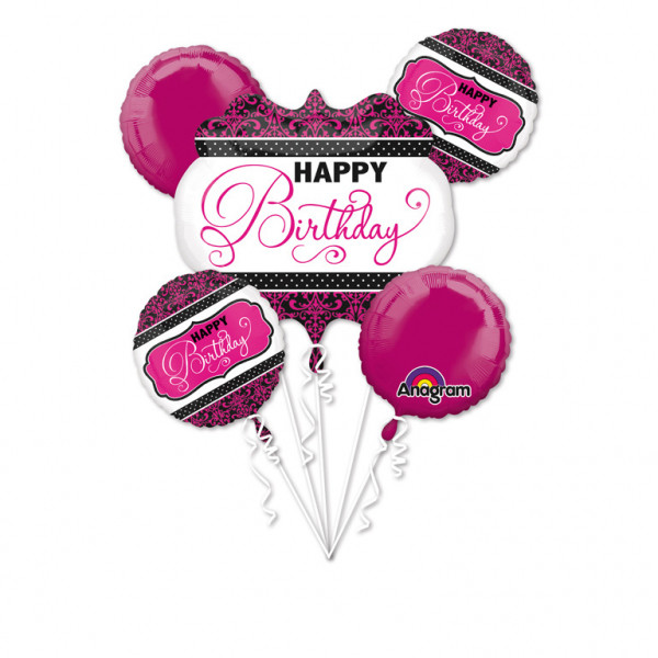 Zestaw balonów na urodziny "Happy Birthday" / 3093401
