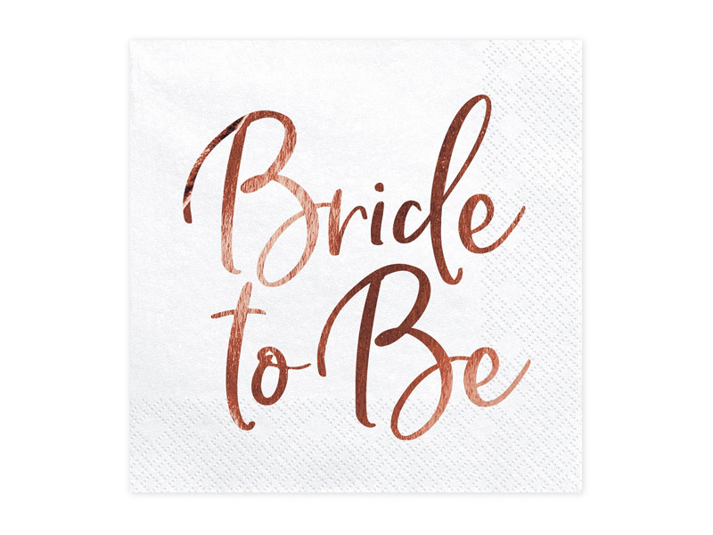 Serwetki "Bride to Be" / SP33-76-019R