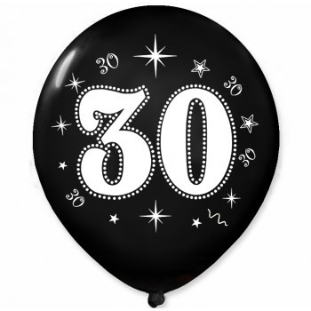 Balony na 30 urodziny / BAL31