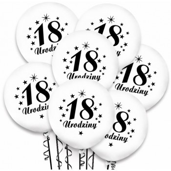 Balony na 18 urodziny / BAL14