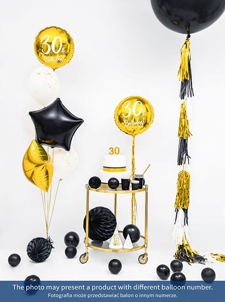 Balon foliowy 18" "60th Birthday" na 60 urodziny / FB24M-60-019