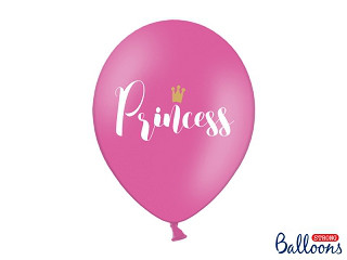 Balony z napisem "Princess" / SB14P-234-006-6