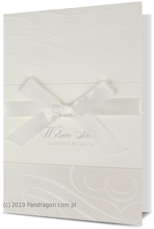 Kartka na wesele "W dniu Ślubu" / HM100-908