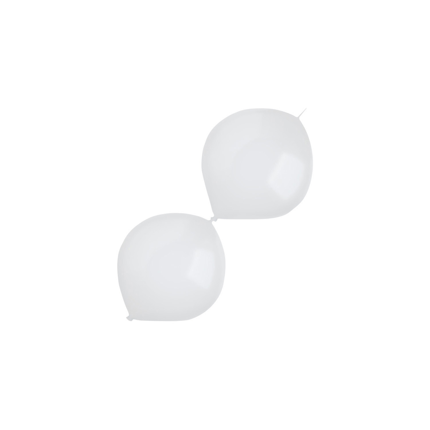 Balony lateksowe E-Link "Decorator" Standard Frosty White / 6"-15 cm