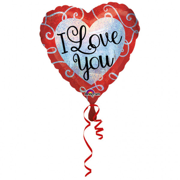 Balon foliowy Serce "I Love You"