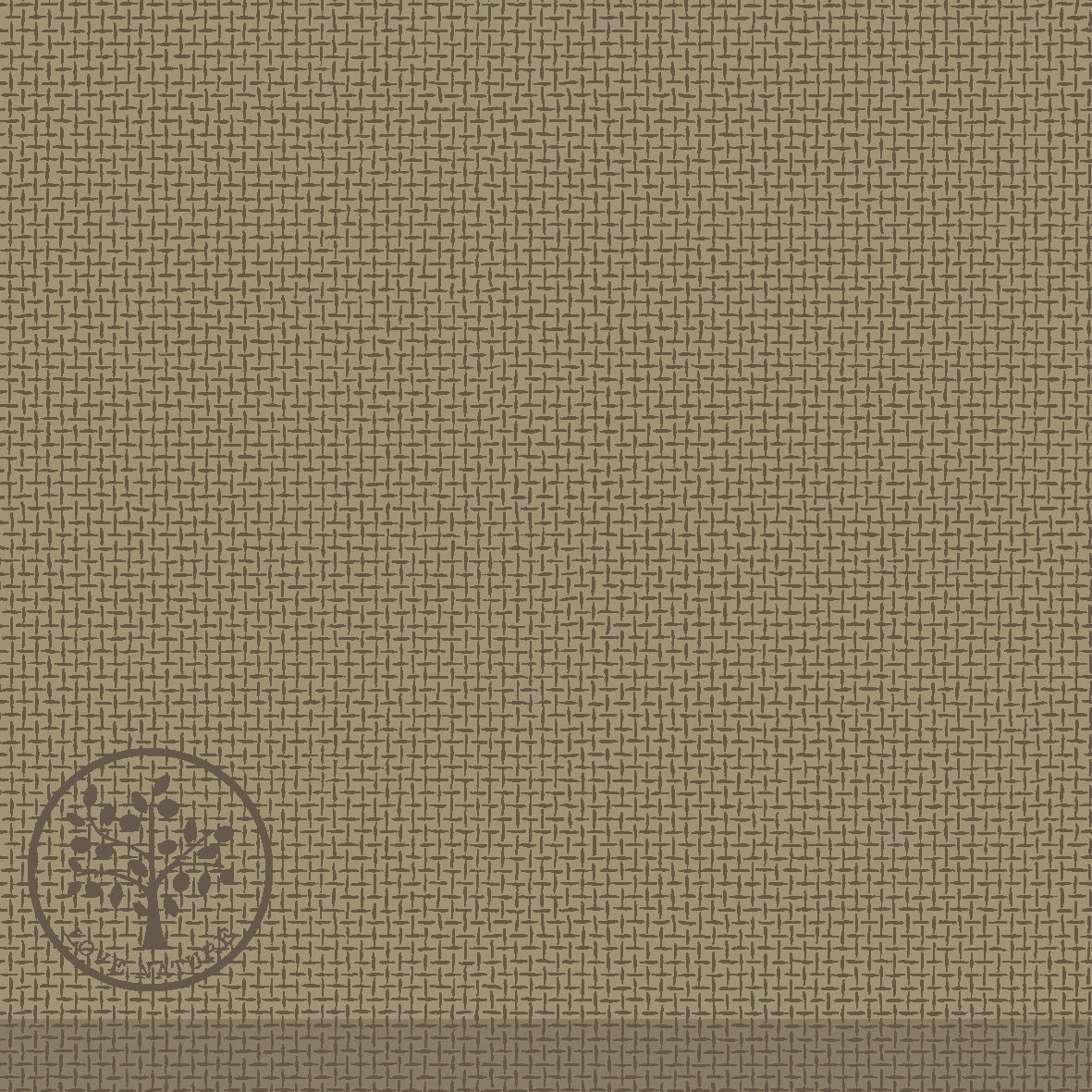 Serwetki flizelinowe "Love Nature", brązowe / 40x40