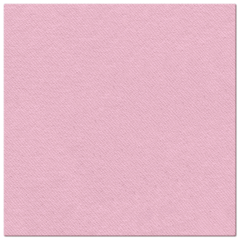 Serwetki flizelinowe gładkie AIRLAID "Basic", pudrowy różowy / 40x40