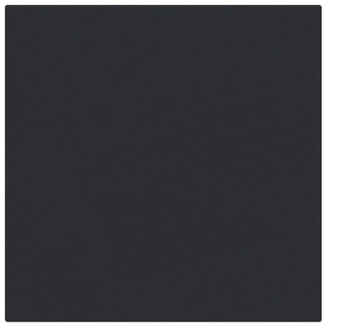 Serwetki flizelinowe gładkie AIRLAID "Basic", czarne / 40x40