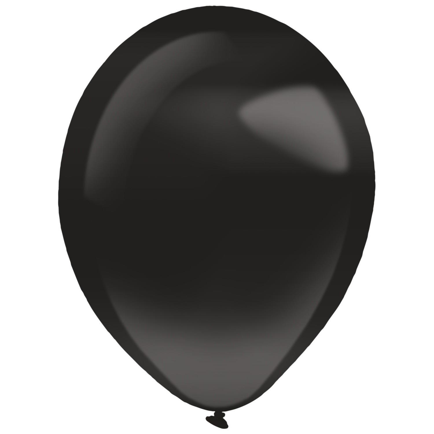 Balony lateksowe "Decorator" Pearl Jet Black / 14"-35 cm