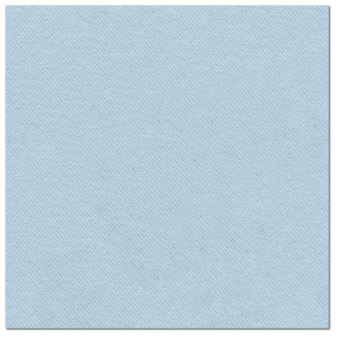 Serwetki flizelinowe gładkie AIRLAID "Basic", jasny niebieski / 40x40