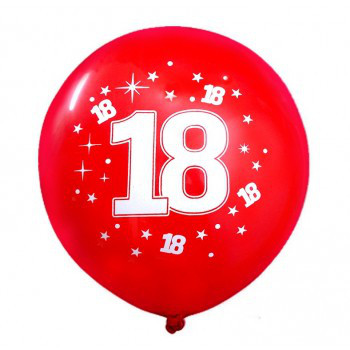 Balony na 18 urodziny / BAL7
