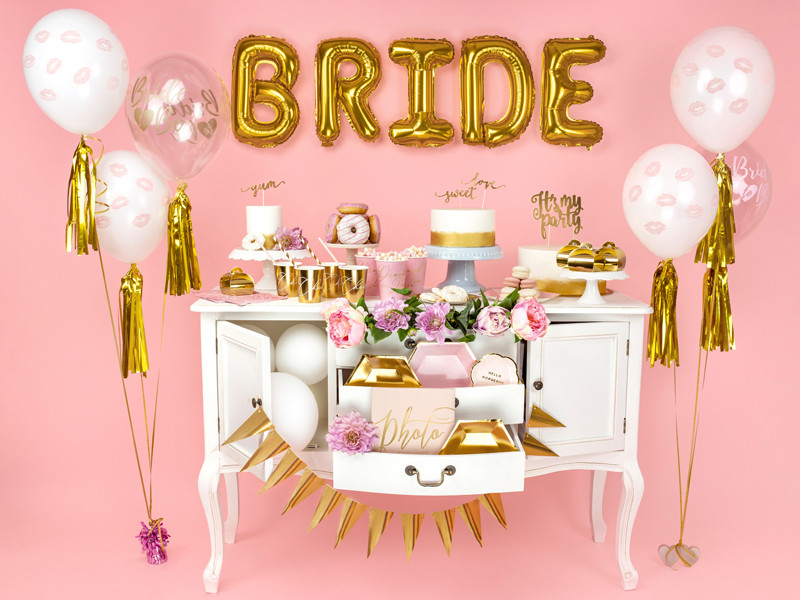 Balony na panieński "Bride to be" / SB14C-205-099P-6