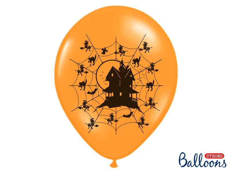 Balony na Halloween "Nawiedzony dom" / SB14P-118-005