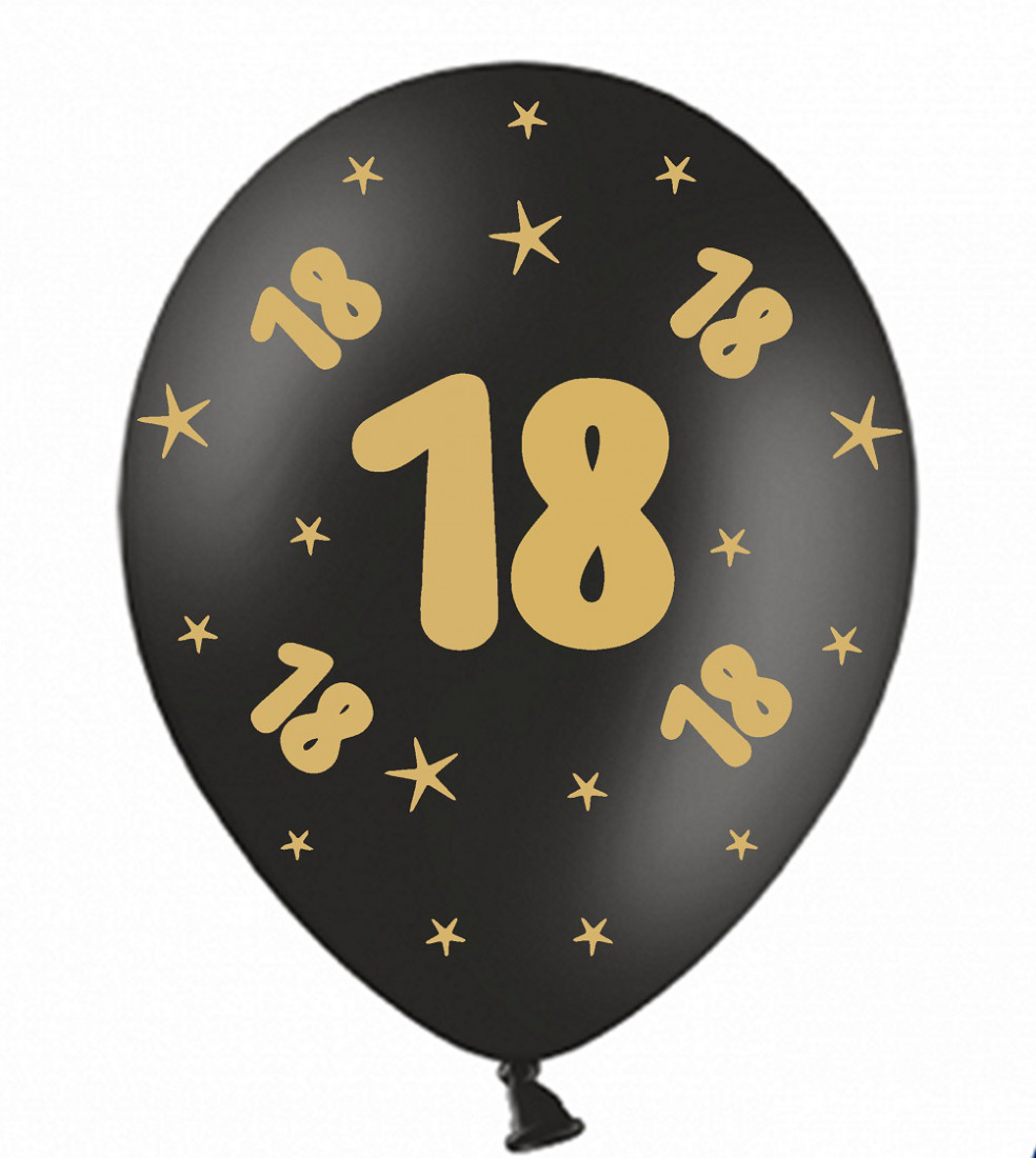 Balony na 18 urodziny / BL18UCZ