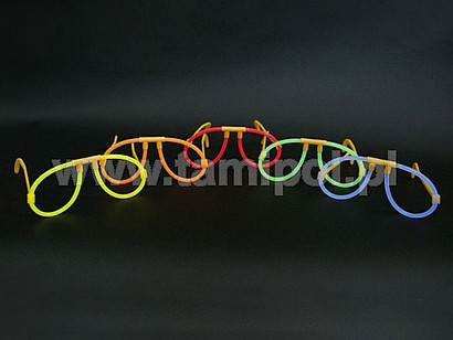 Świecące "Okulary", mix kolorów