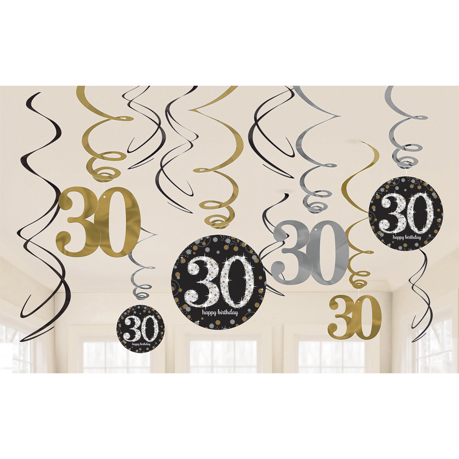 Dekoracja wisząca "30-Sparkling Celebration"