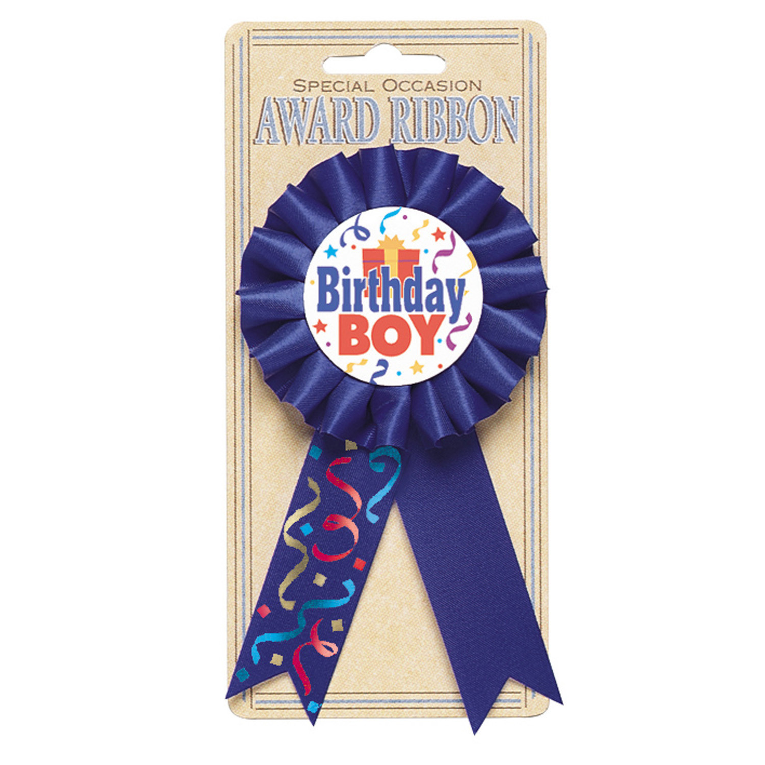 Kotylion "Birthday Boy" / 21153-44