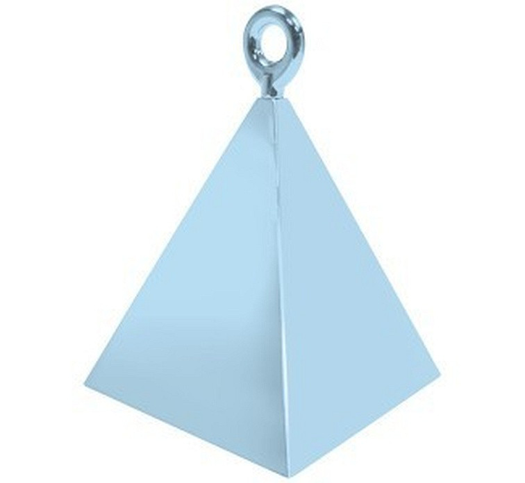 Obciążnik do balonów błękitna "Piramida"