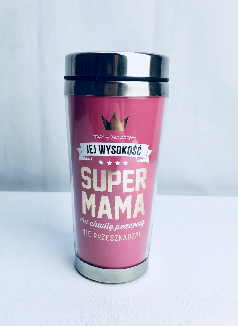 Kubek termiczny "Super Mama"