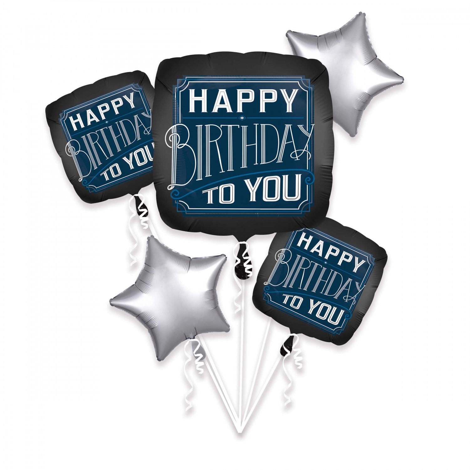Zestaw balonów na urodziny "Happy Birthday to You"