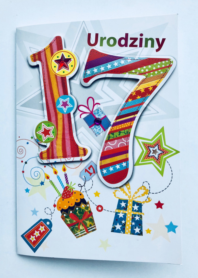 Karnet na "17 urodziny" / HM-200-780