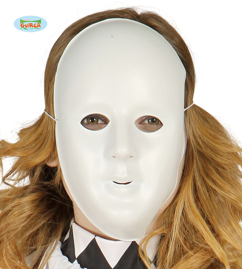 Maska biała, PVC