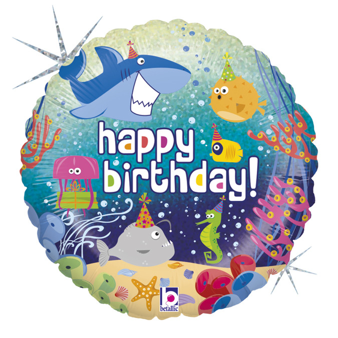 Balon foliowy na urodziny "Ocean"