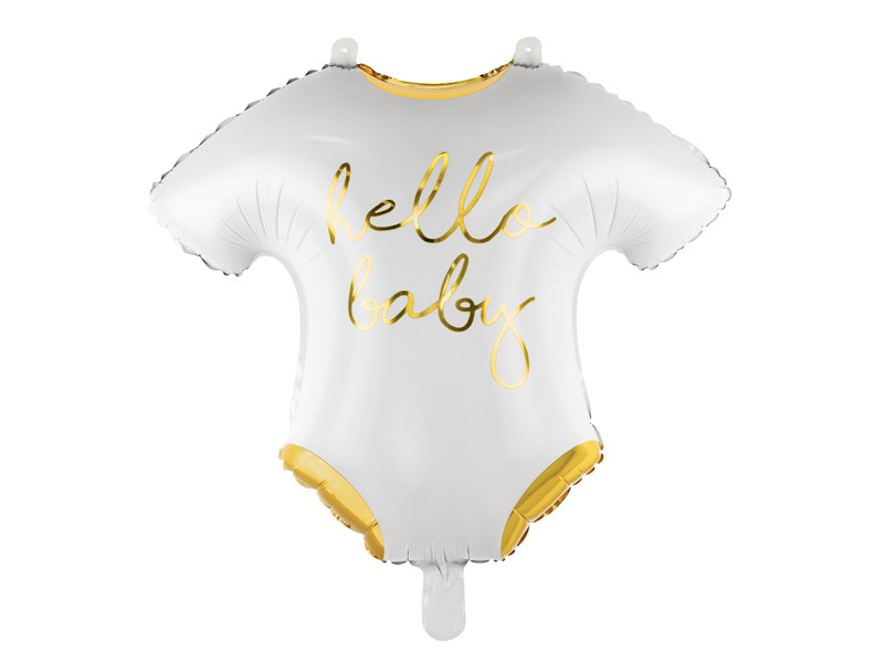 Balon foliowy Śpioszki "Hello Baby" / 51x45 cm