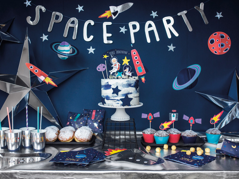 Girlanda Space Party / 13x96 cm