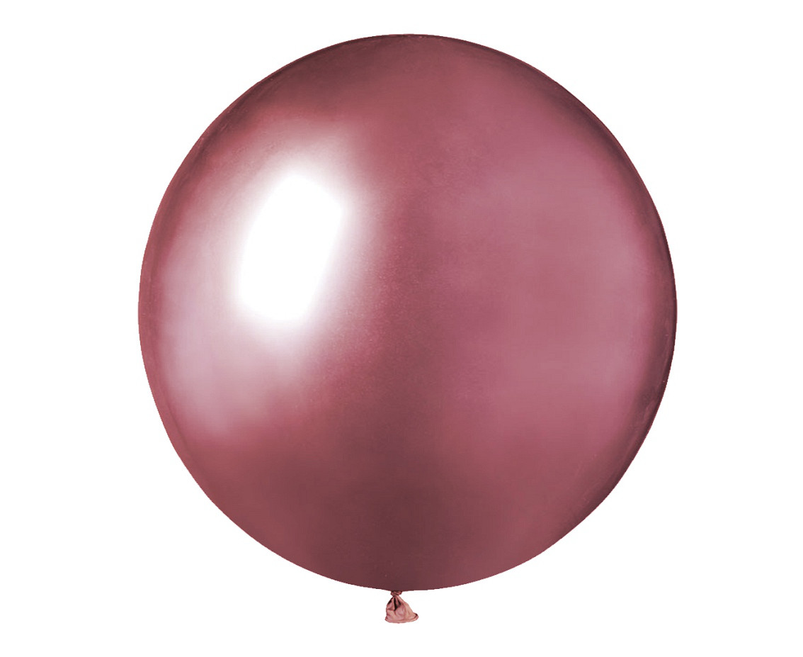 Balony lateksowe 19" Shiny różowe / 48 cm
