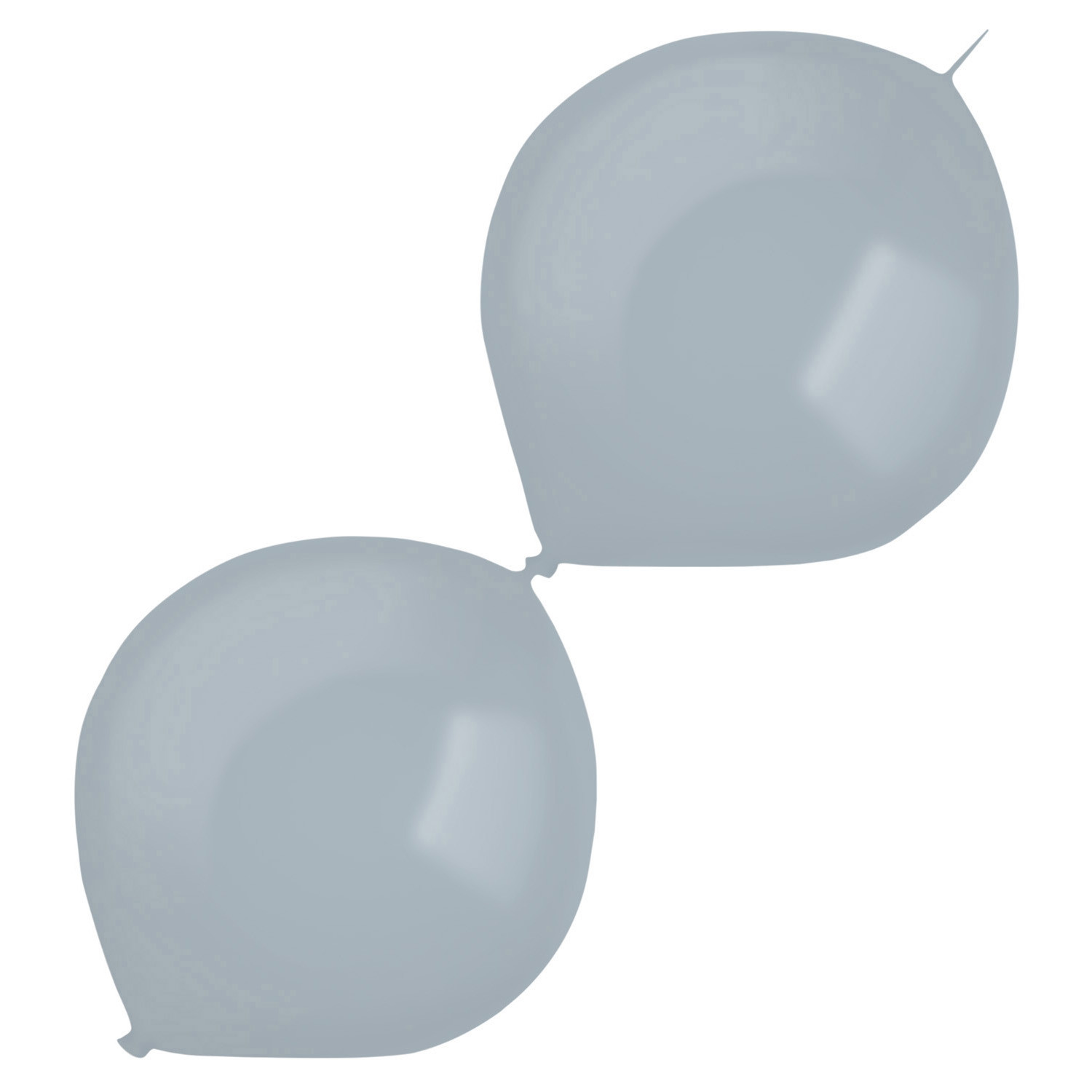 Balony lateksowe E-Link "Decorator" Standard fashion Grey / 12"-30 cm