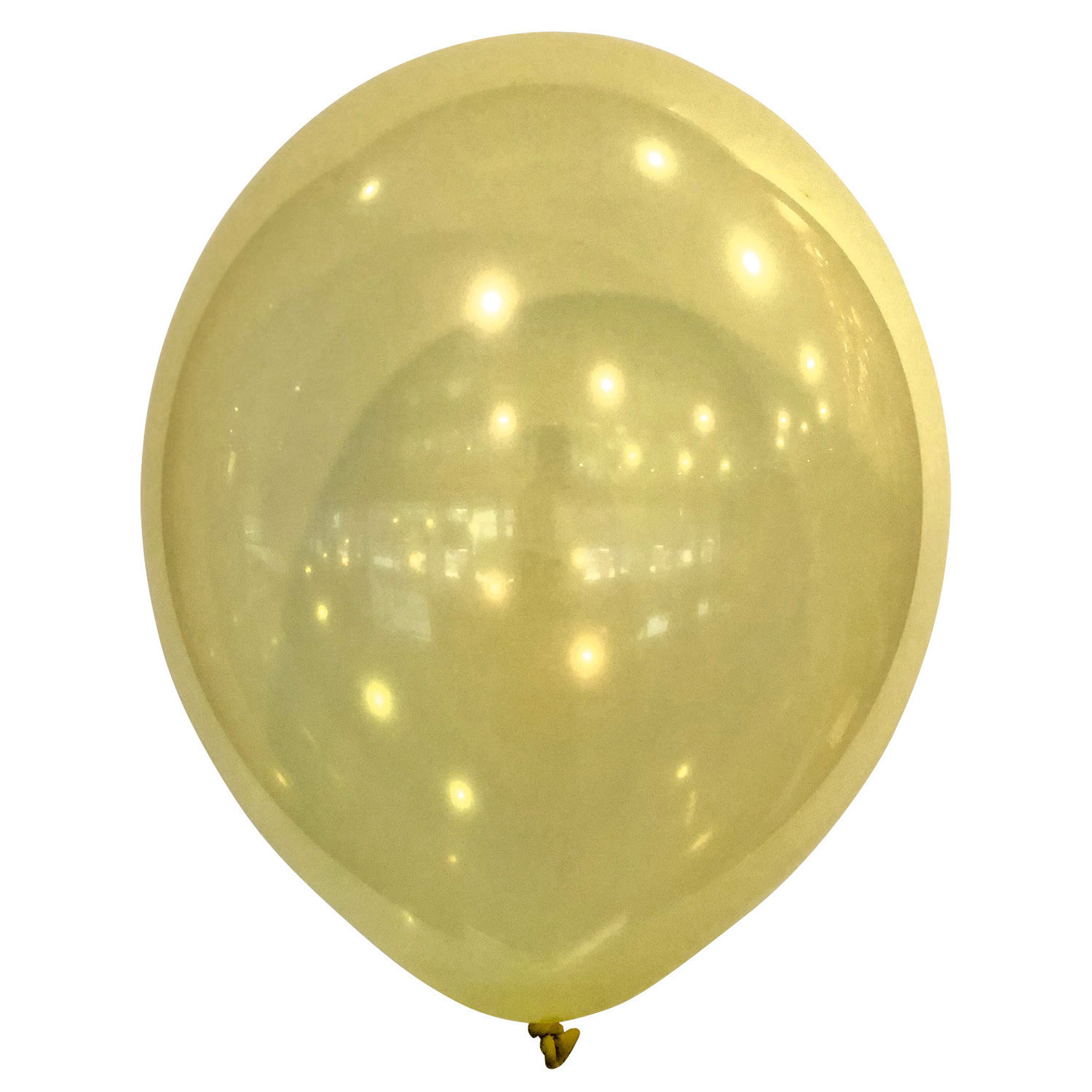 Balony lateksowe "Decorator" Droplets Yellow / 11"-28 cm PRZECENA