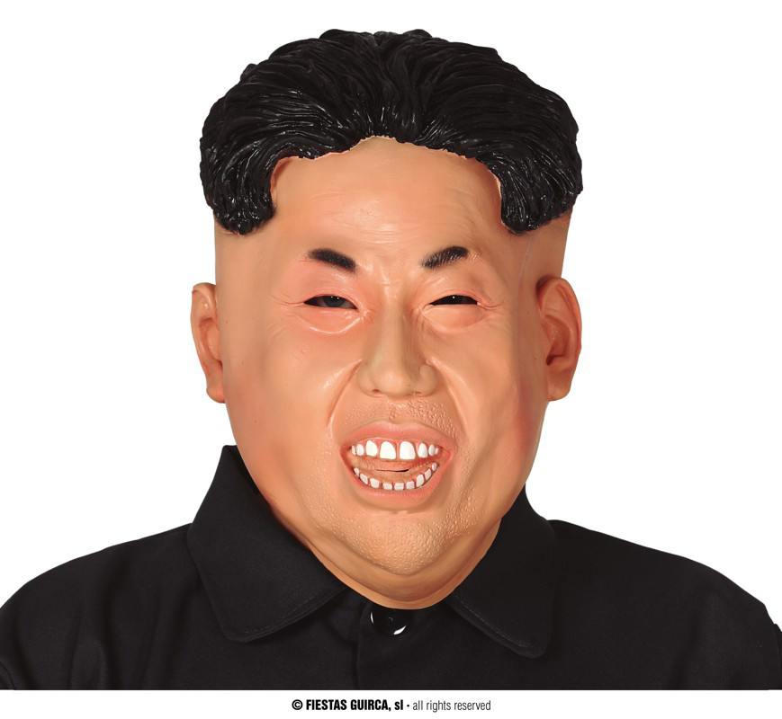 Maska koreańskiego prezydenta