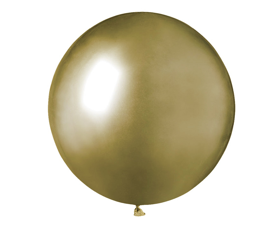 Balony lateksowe 19" Shiny złote / 48 cm