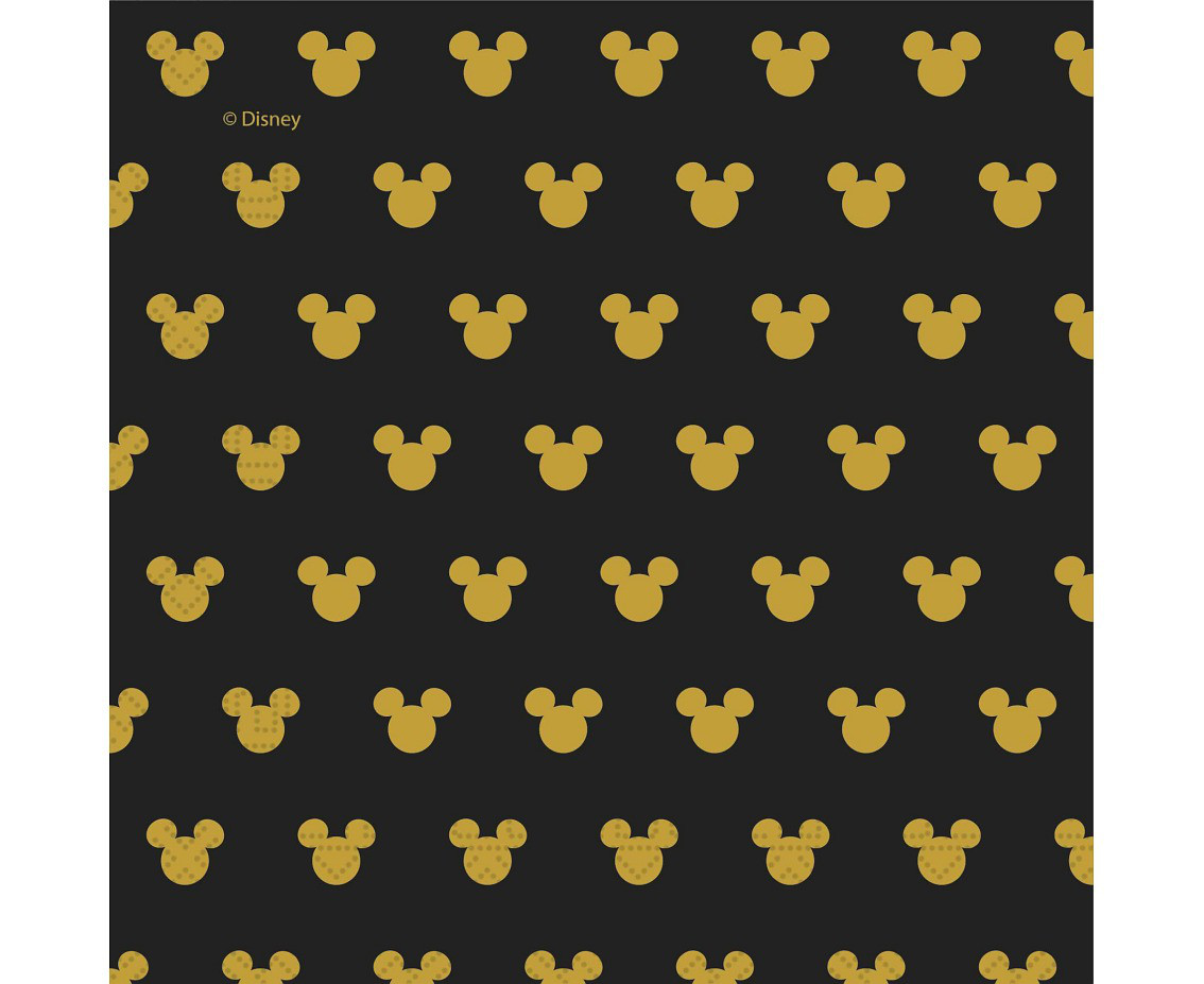 Serwetki bibułowe "Mickey Gold" / 33x33 cm
