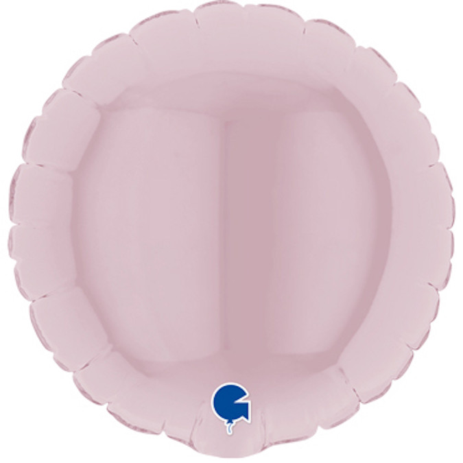 Balon foliowy mini "Okrągły" różowy