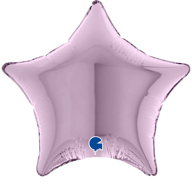 Balon foliowy mini "Gwiazdka" liliowa