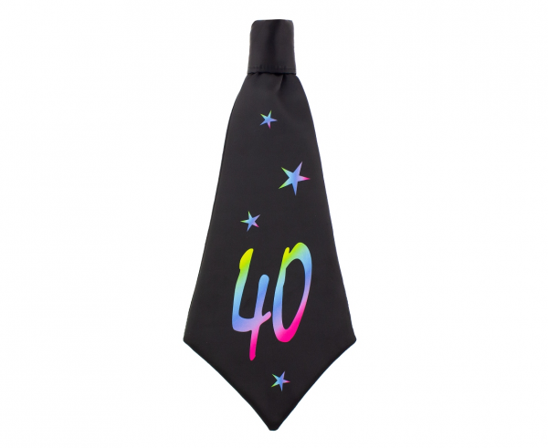 Krawat z kolekcji B&C na 40 urodziny