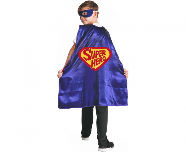 Peleryna Superbohatera "Super Hero" / rozm. 120-130 cm