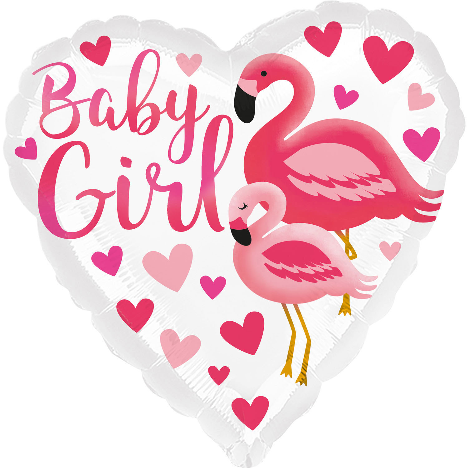 Balon na narodziny dziewczynki "Baby Girl"