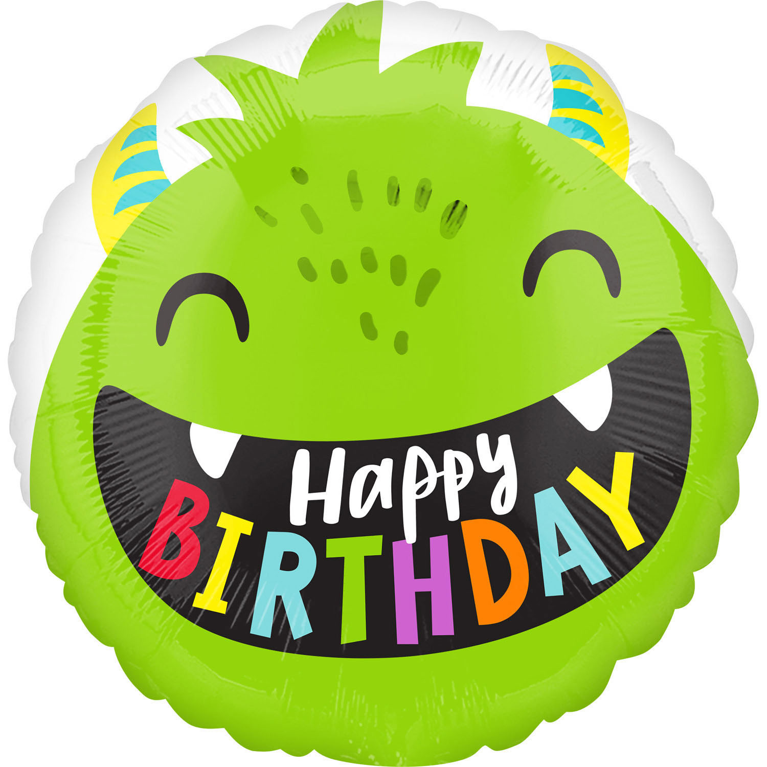 Balon z potworkami "Happy Birthday"