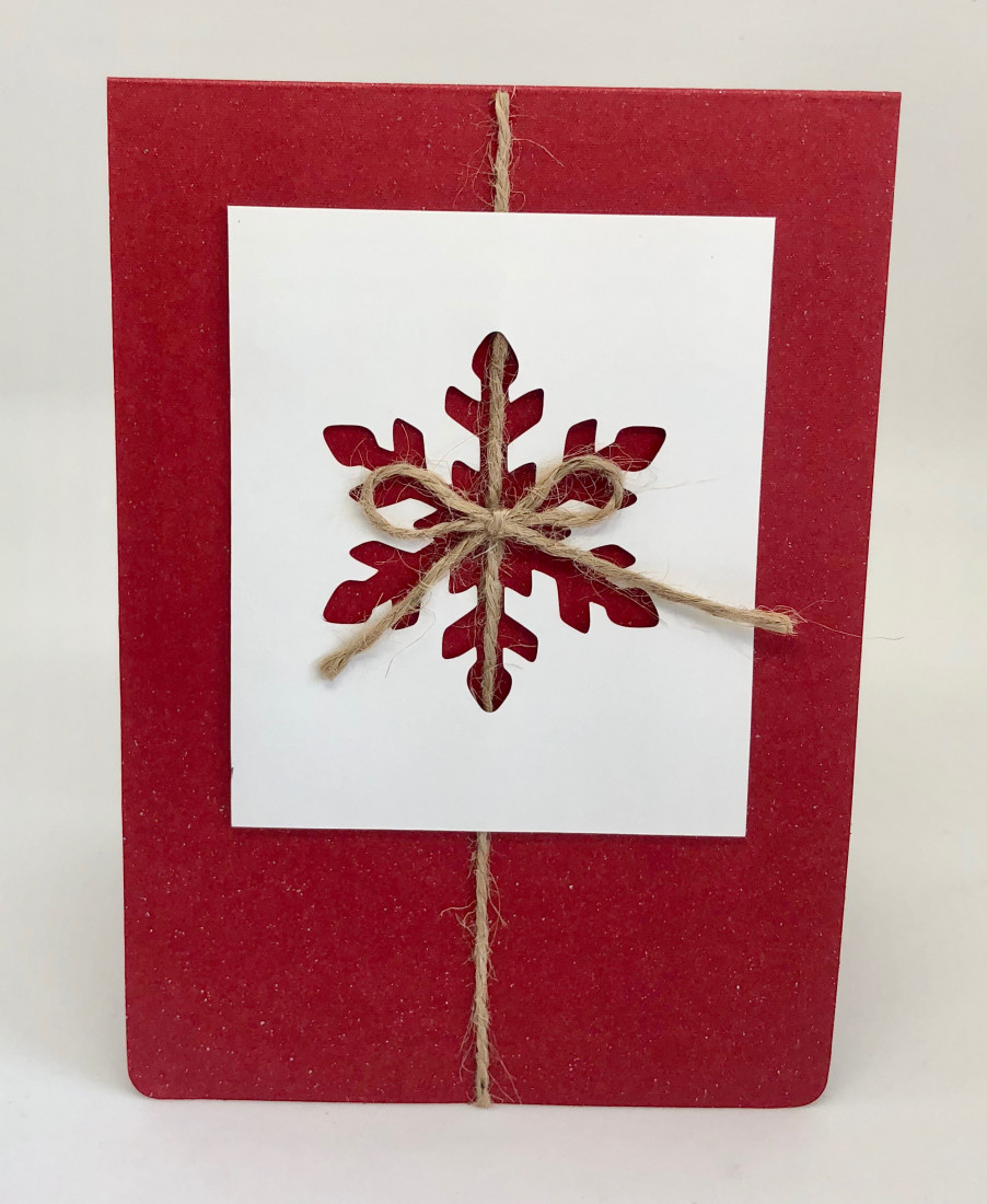 Ręcznie robiona kartka świąteczna na Boże Narodzenie  / MKBN-005