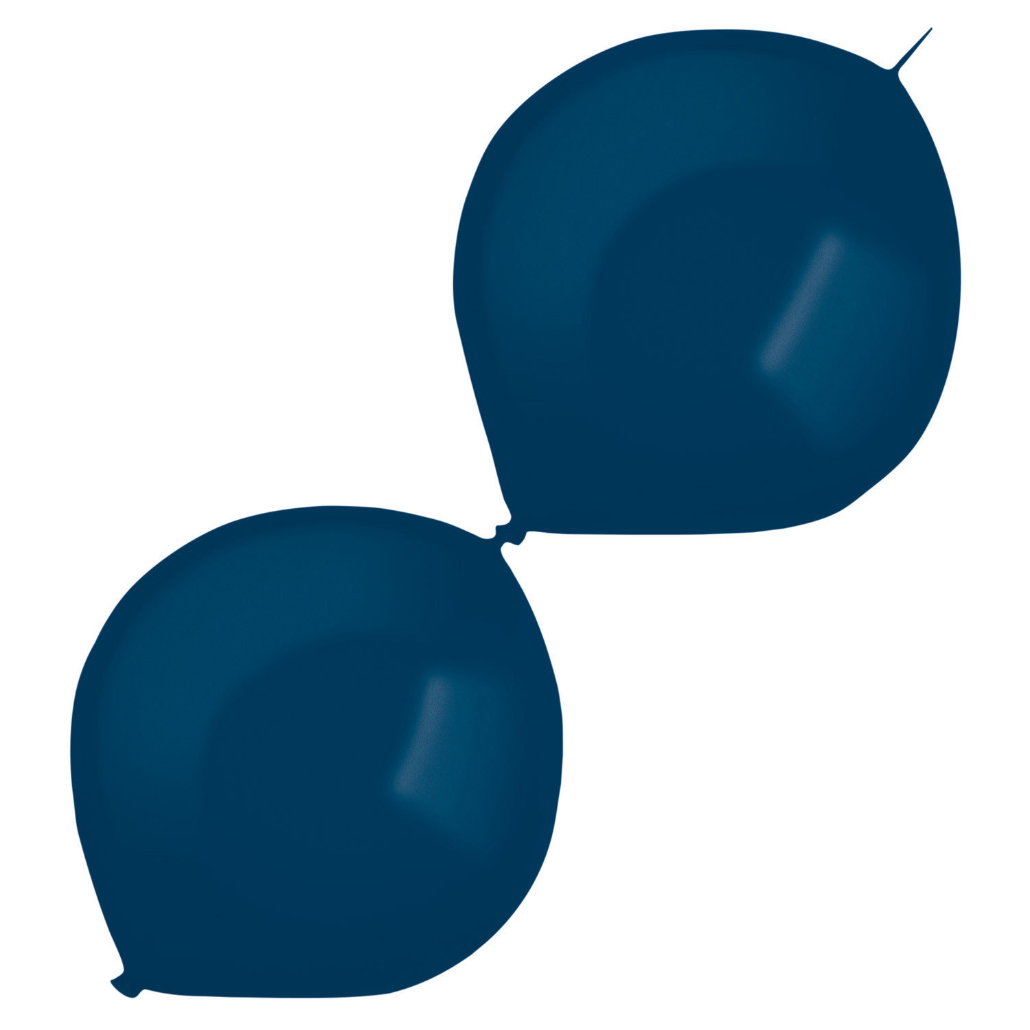 Balony lateksowe E-Link "Decorator" Metallic Navy Flag Blue / 12"-30 cm