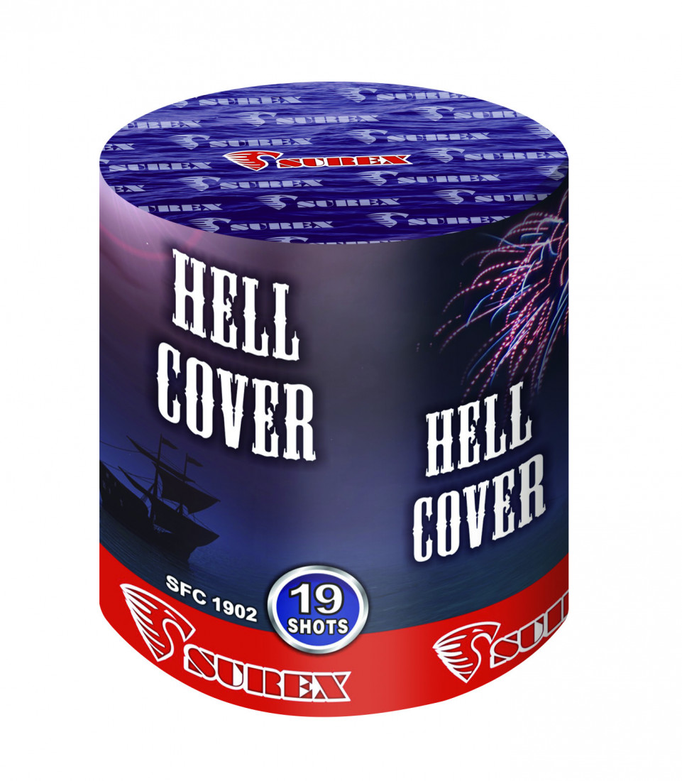 Fajerwerki "Hell Cover" / 19 strzałów