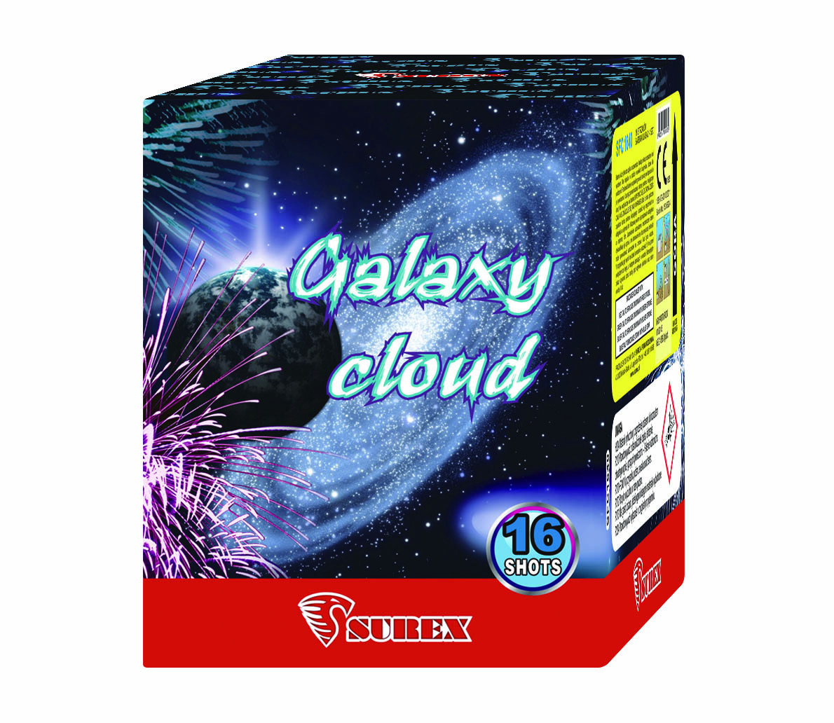 Fajerwerki "Galaxy Cloud" / 16 strzałów