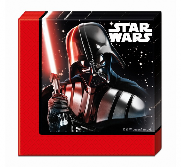 Serwetki  "Gwiezdne Wojny - Star Wars" / 33x33 cm cm / 881392