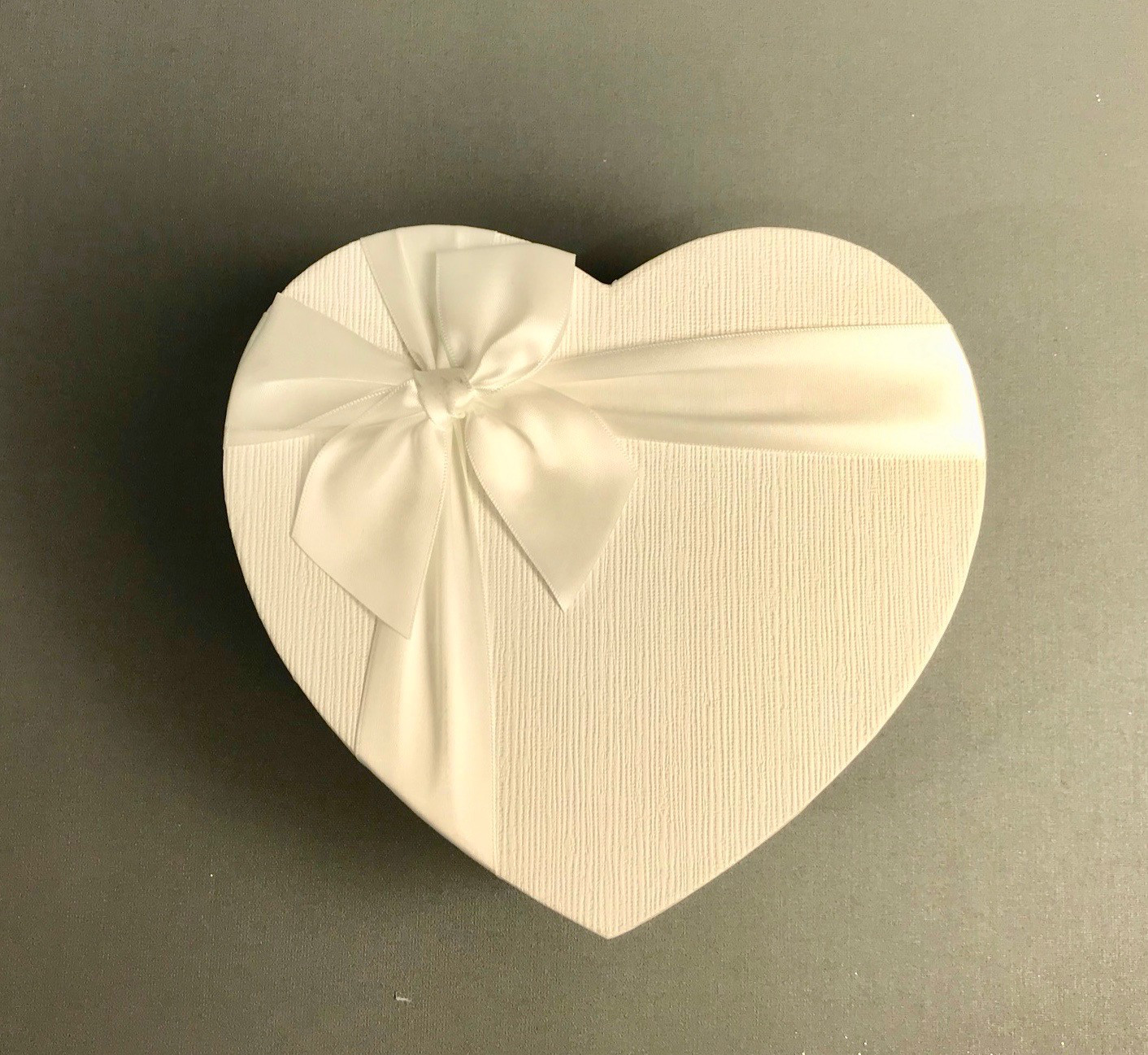 Pudełko serce, białe / H1810066/2