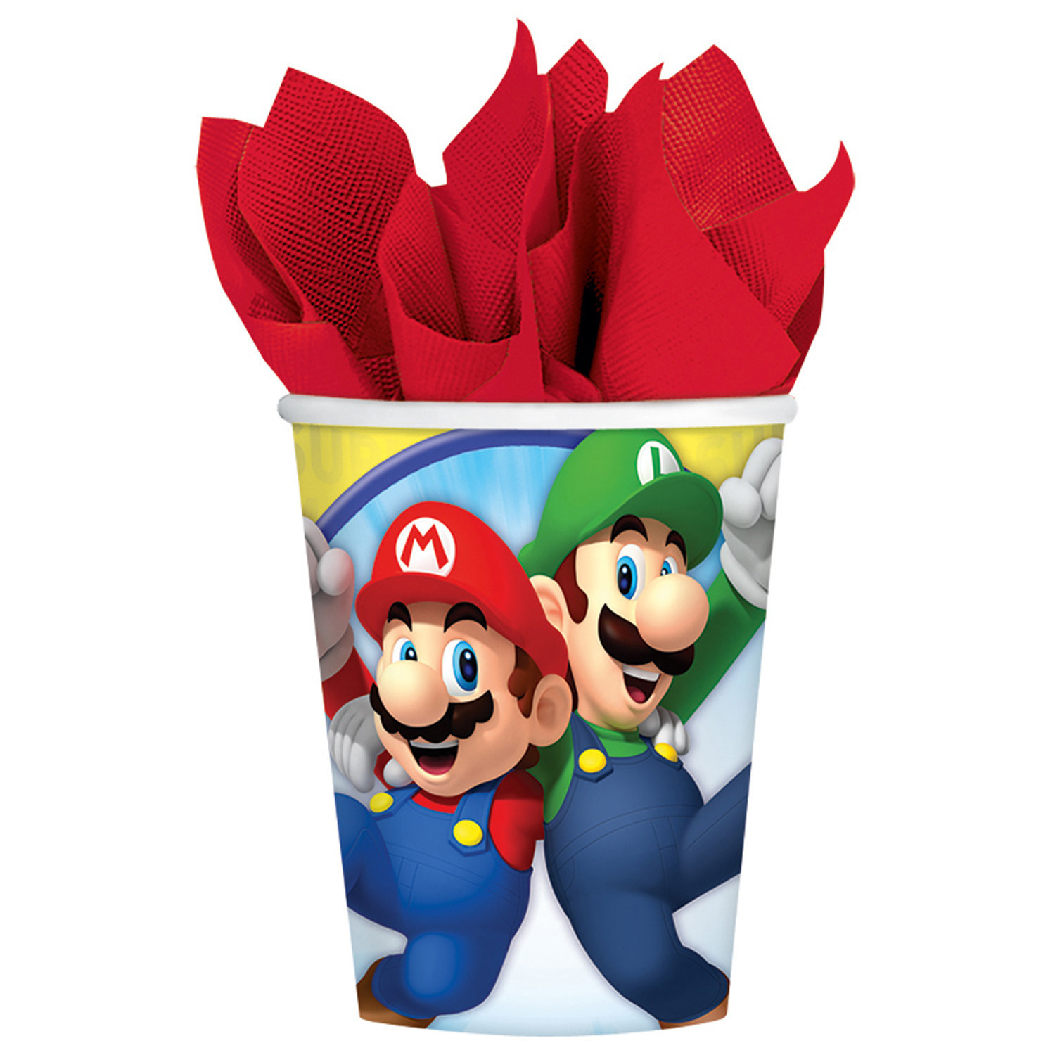 Kubeczki papierowe "Super Mario Brothers" / 250 ml
