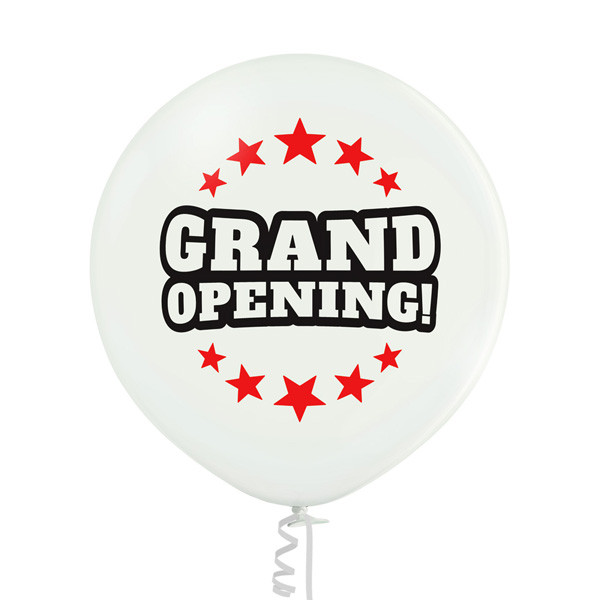 Balon lateksowy "Grand Opening", 60 cm / 5000266