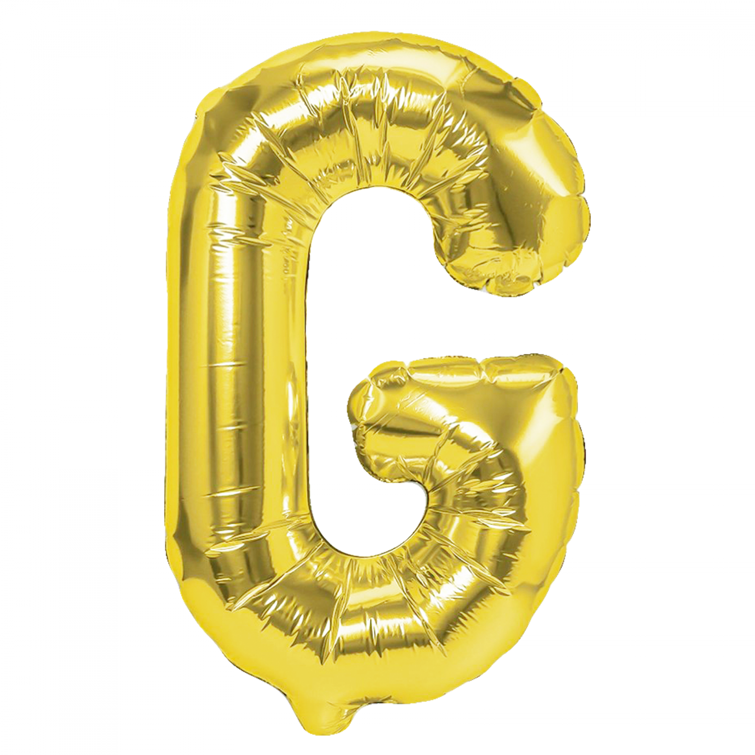 Balon foliowy złota litera G / 40 cm